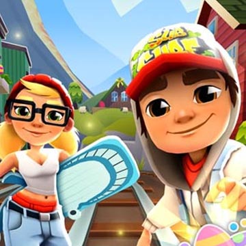 Subway Surfers Winter Holiday game