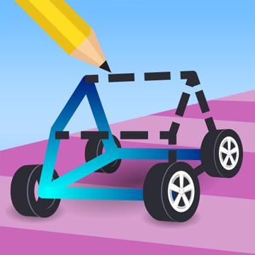 Draw Crash Race game