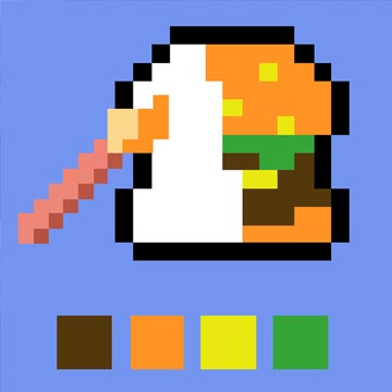 Pixel Draw game