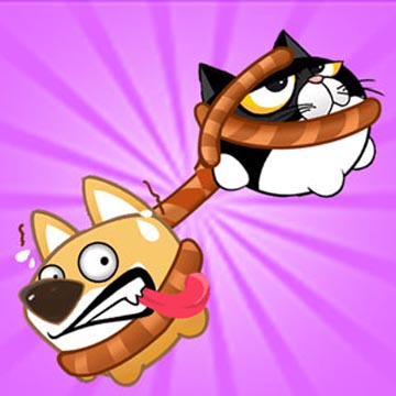 Dog Tie Cat game